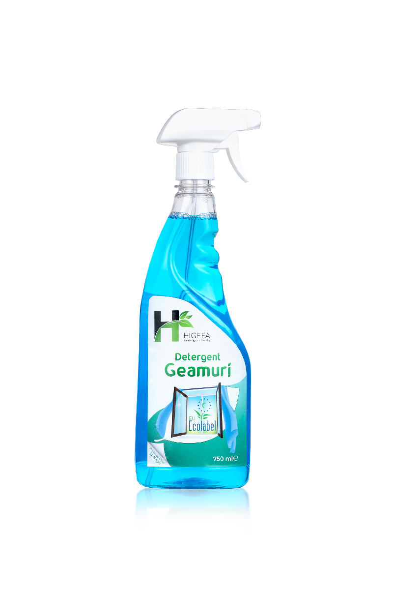 HIGEEA Detergent pentru Geamuri ECOLABEL 750ml